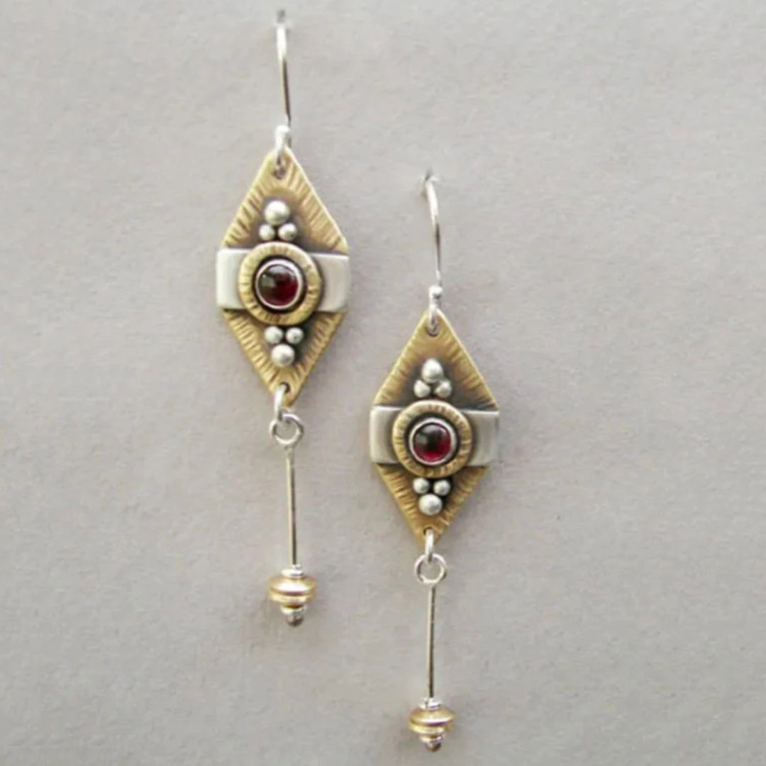 Unique desert boho earrings