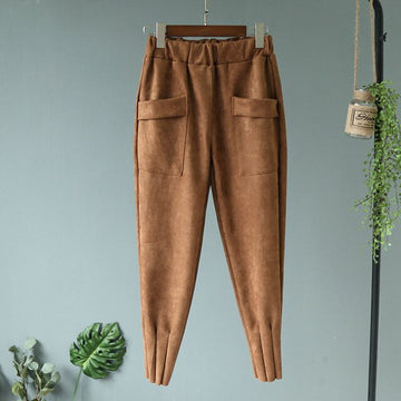 Women's casual autumn trousers