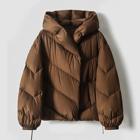 Hooded Duck Down Winter Jacket