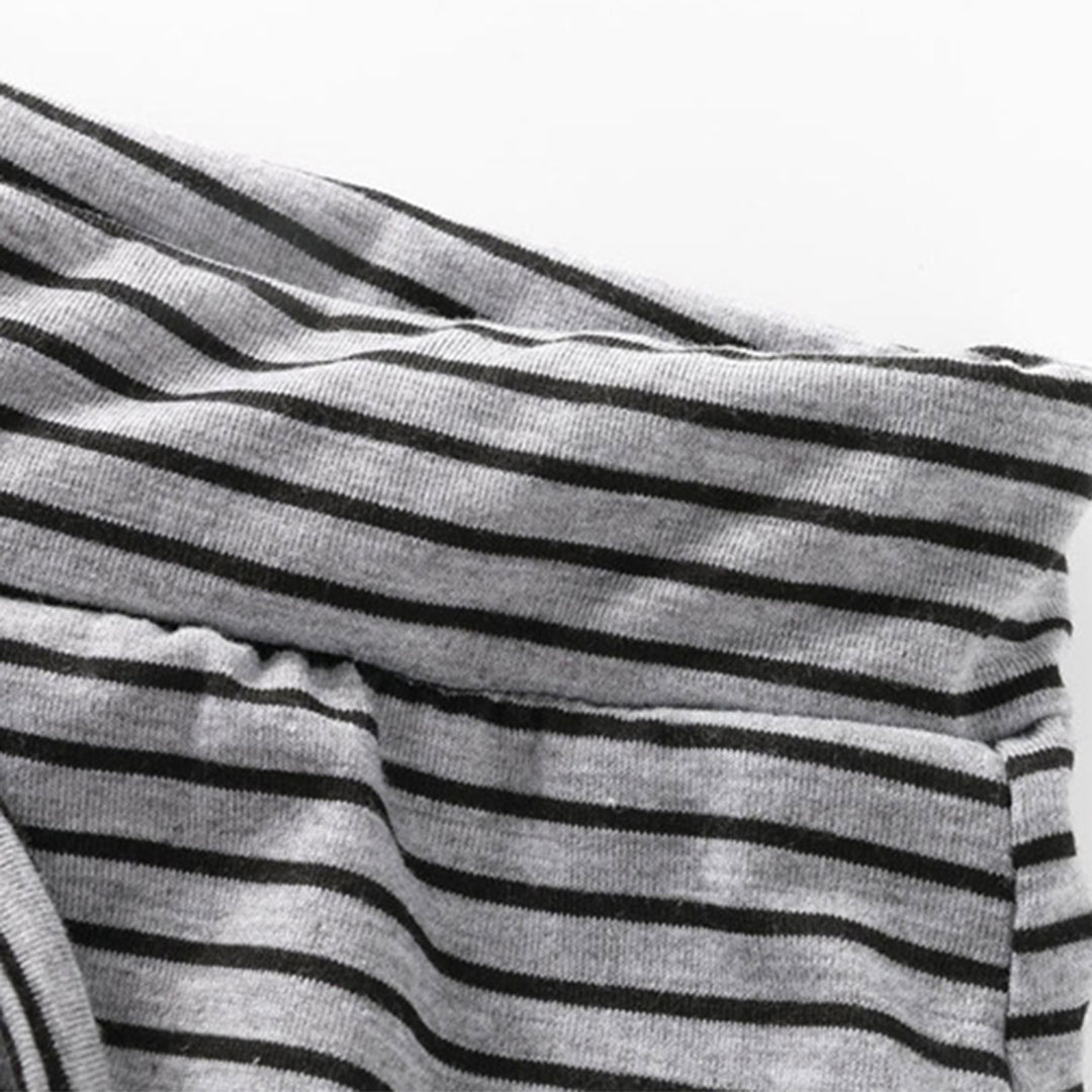 Women's street style striped sweatpants