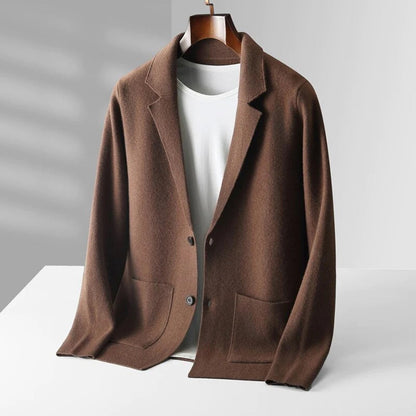 Loose-fit casual suit jacket