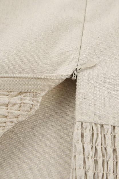 Women's Strapless Maxi Dress - Lightweight Cotton Linen - Flowy Elegant Long Dress