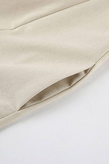 Women's Strapless Maxi Dress - Lightweight Cotton Linen - Flowy Elegant Long Dress