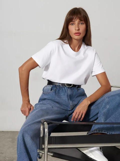 100% Cotton Classic Crewneck T-shirt