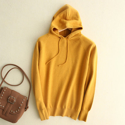 Isla Relaxed Fit Hoodie | Drawstring Ribbed Cuffs Hoodie