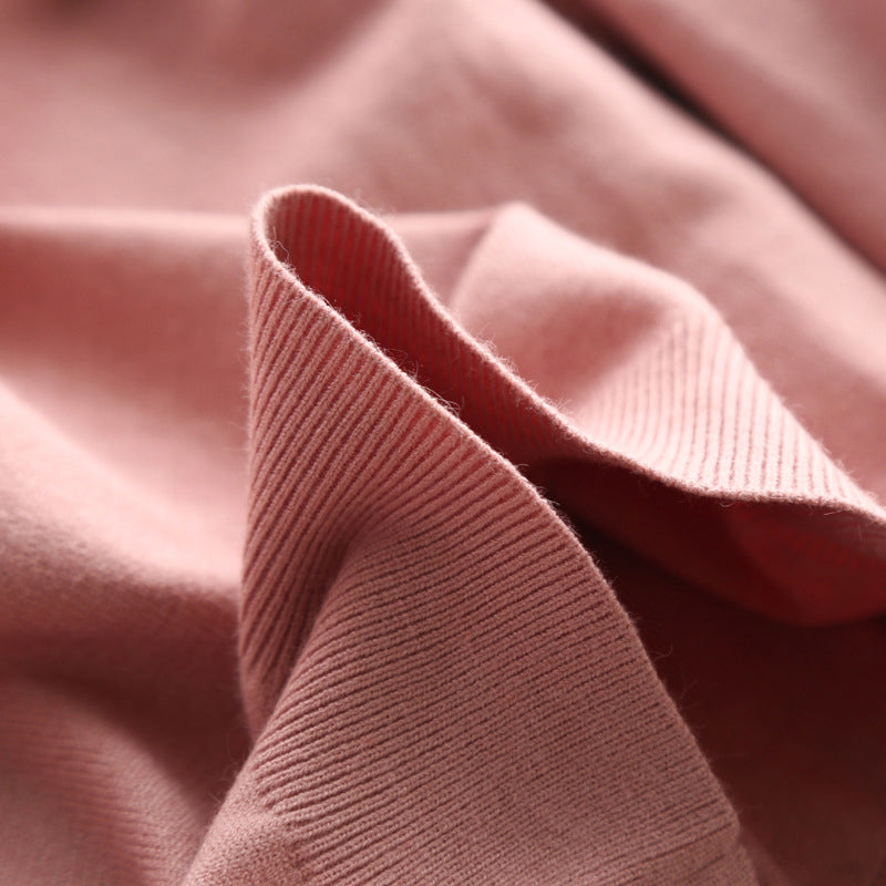 Isla Relaxed Fit Hoodie | Drawstring Ribbed Cuffs Hoodie