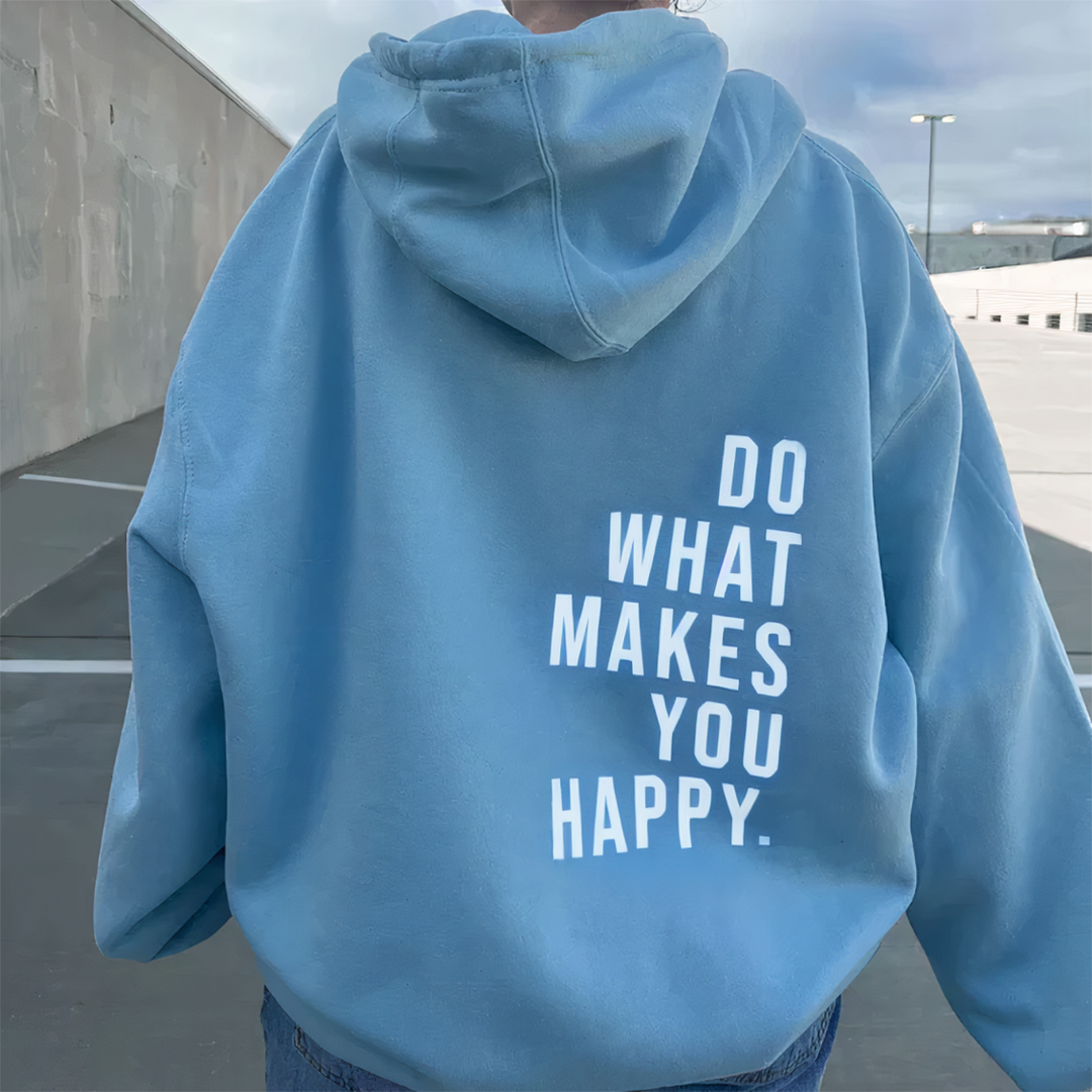 Happy - Fashionable hooded Jacket