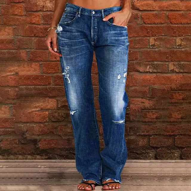Grettel - Vintage Ripped Jeans