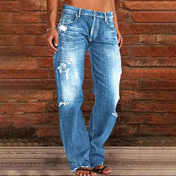 Grettel - Vintage Ripped Jeans