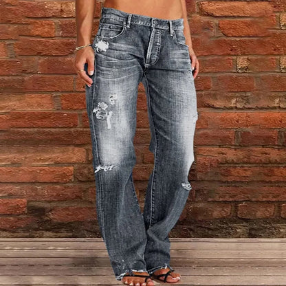 Grettel - Vintage Ripped Jeans