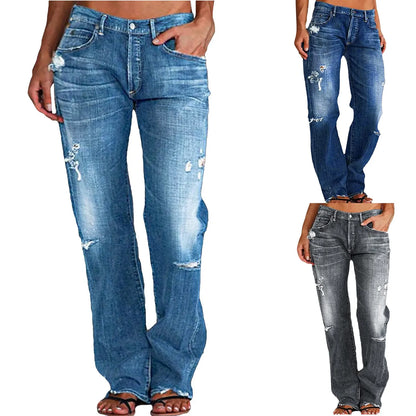 Grettel - Vintage Ripped Jeans