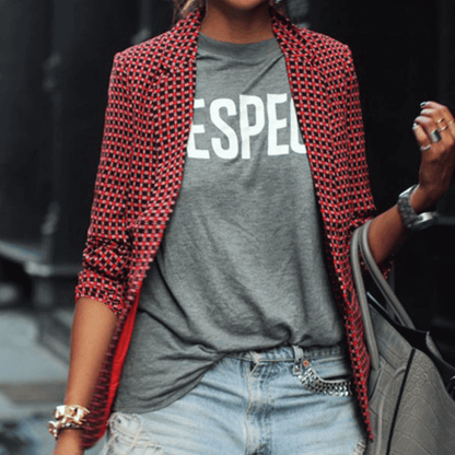 Women's elegant and comfortable blazer