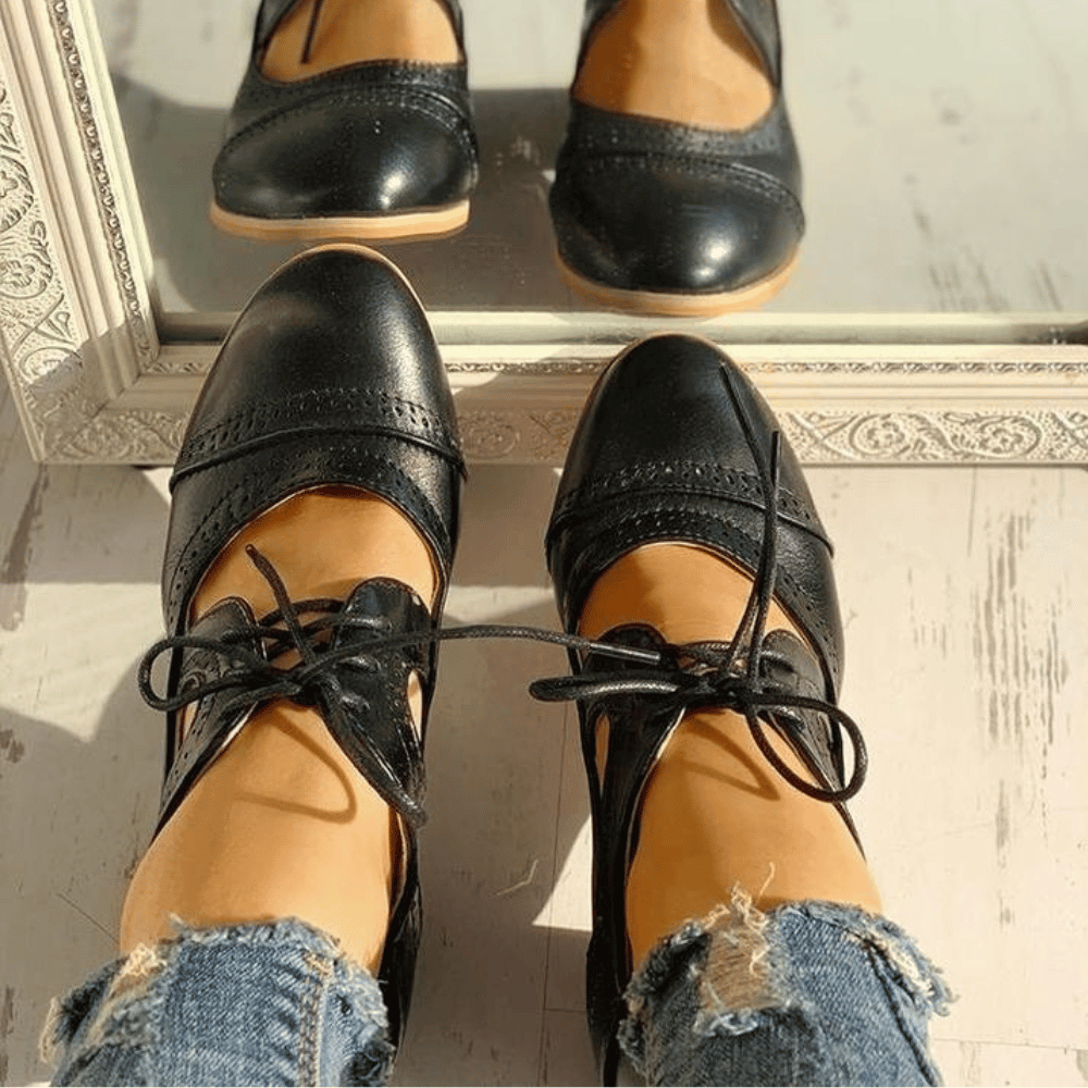 Women's unique and comfortable leather boots