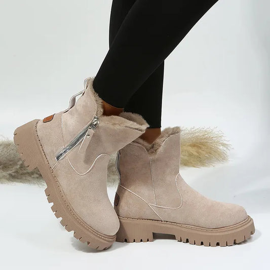 Warm Velvet Cotton Shoes