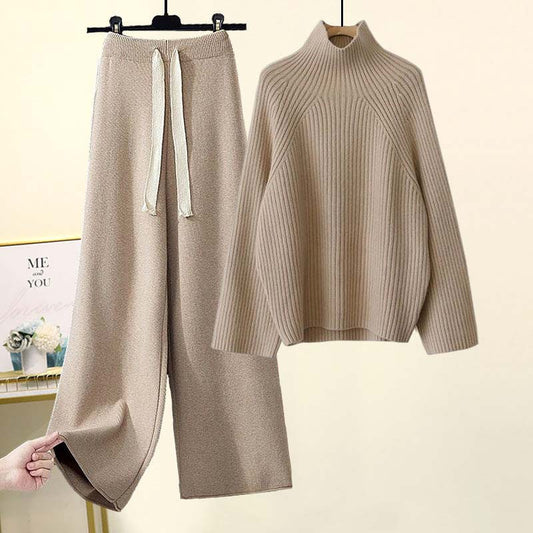 Matching Long Sleeve Pullover And Pants Set