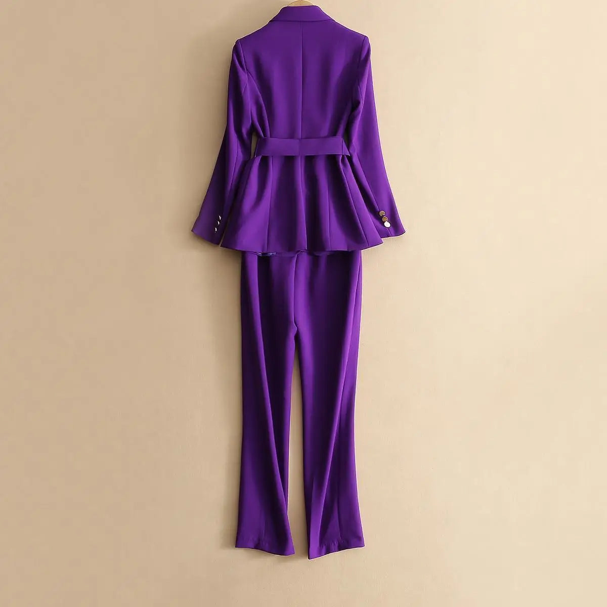 Women's autumn slim fit two-piece professional suit