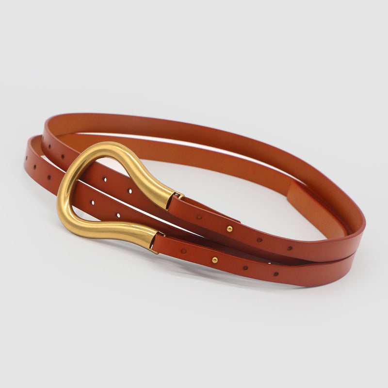 Kath - chic PU leather belt