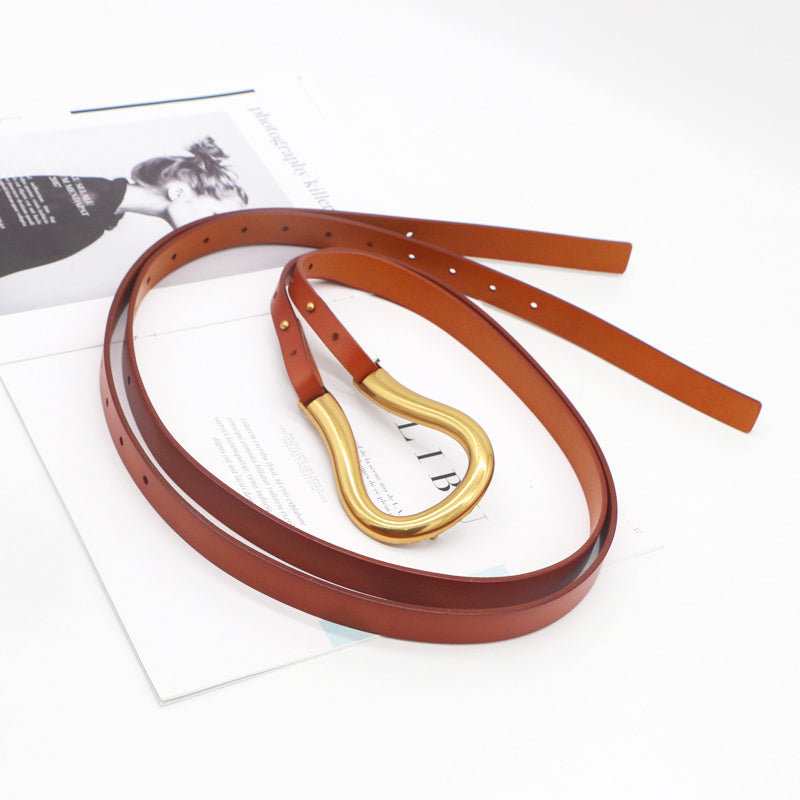 Kath - chic PU leather belt
