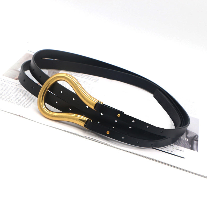Kath - chic PU leather belt
