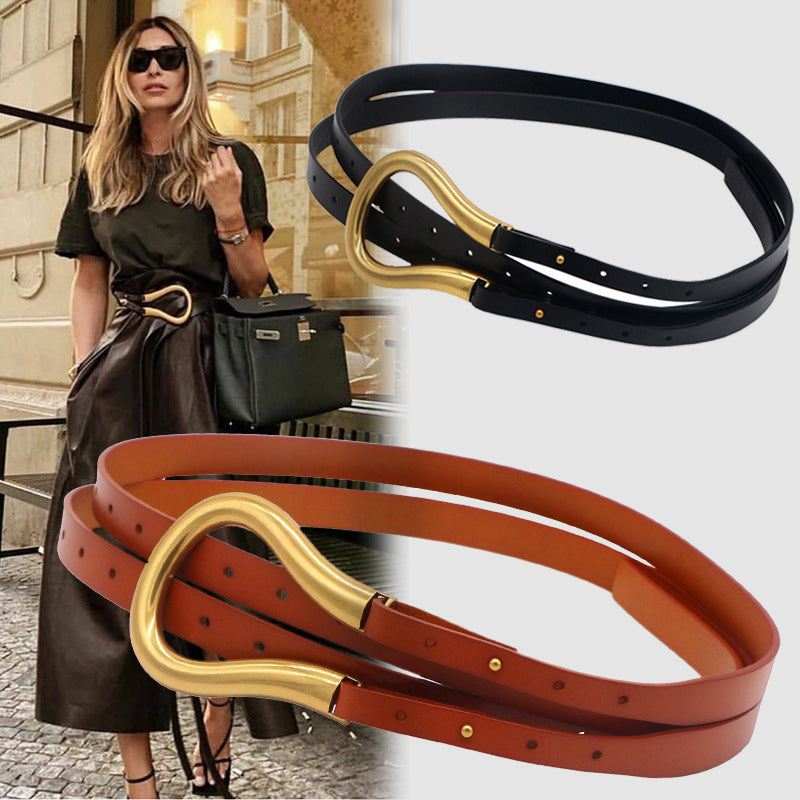 Kath - chic PU leather belt