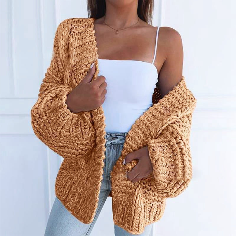 Women's autumn winter cardigan sweater