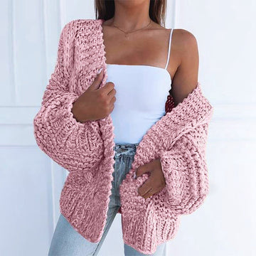 Women's autumn winter cardigan sweater