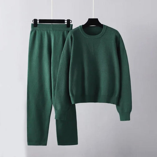 Soft Knit Relaxed Fit Loungewear Set
