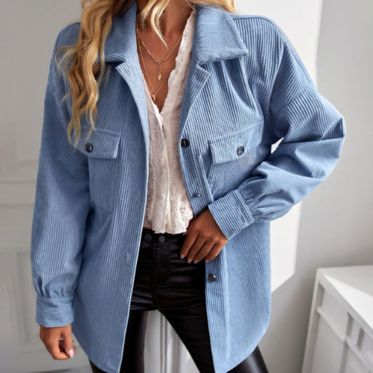 Loose Winter Corduroy Jacket