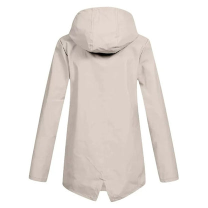 Women's mid-length jacket for autumn and winter