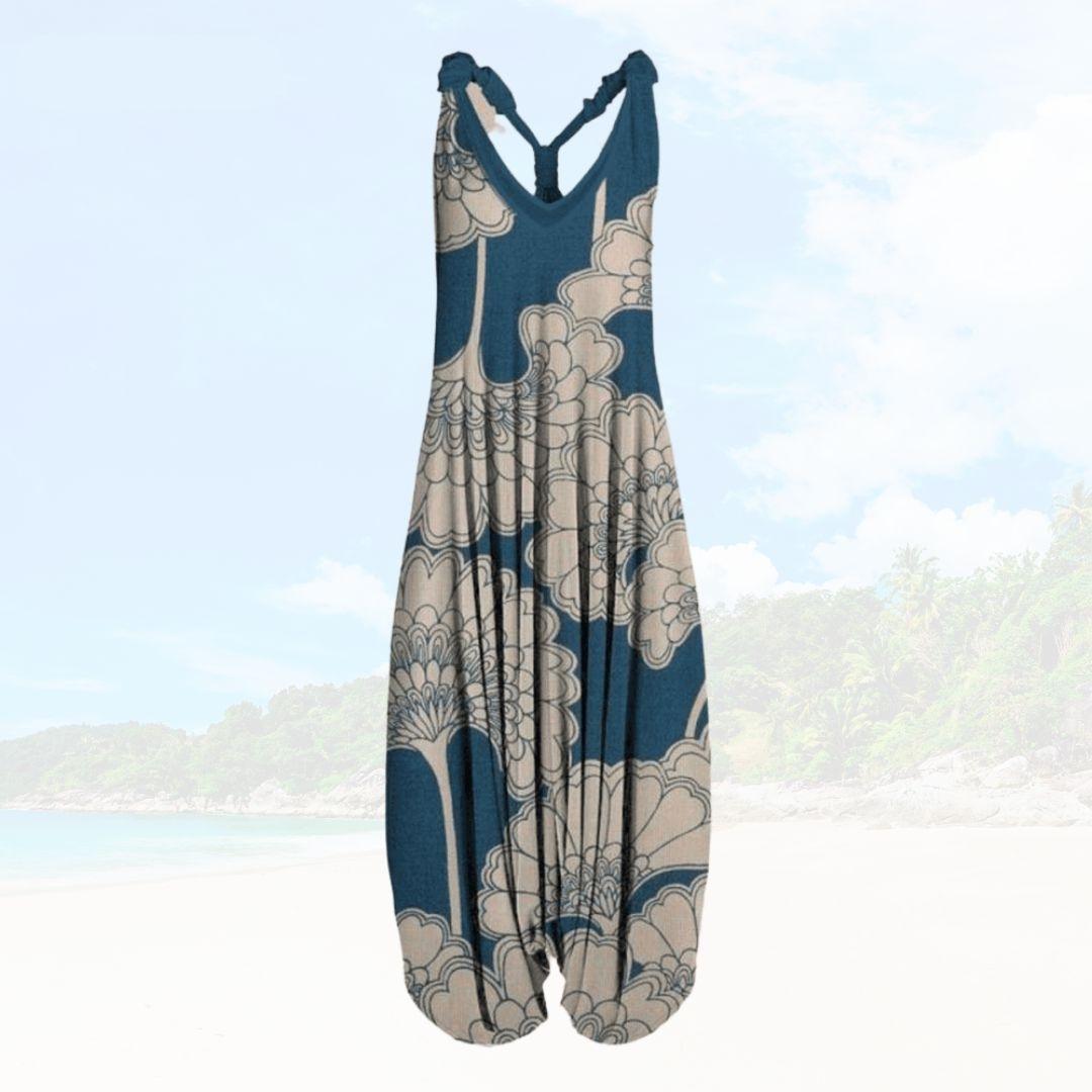 Breezy Relaxed Fit Sleeveless Jumpsuit 