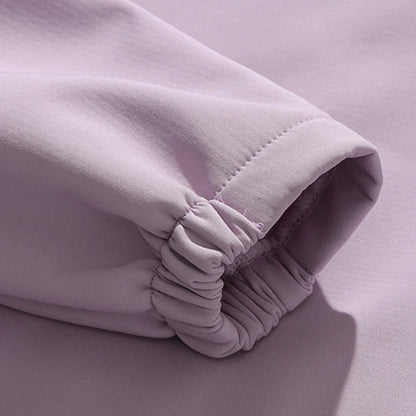 Women’s Jacket - Softshell - Regular Fit - Hooded - Elastic Cuffs