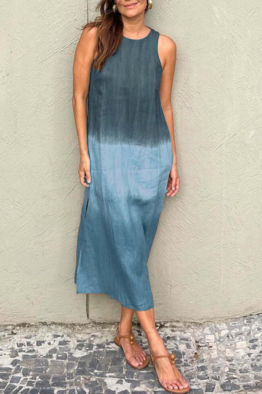 Flowy Sleeveless Relaxed Fit Maxi Dress