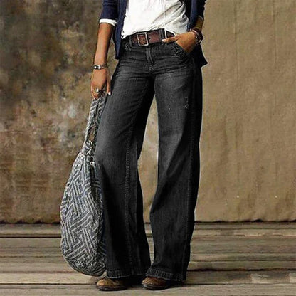 Women's casual wide-leg pants