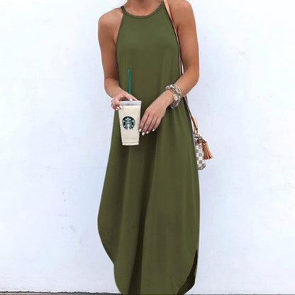 Ursa - Stylish Casual Dress with Spaghetti Straps