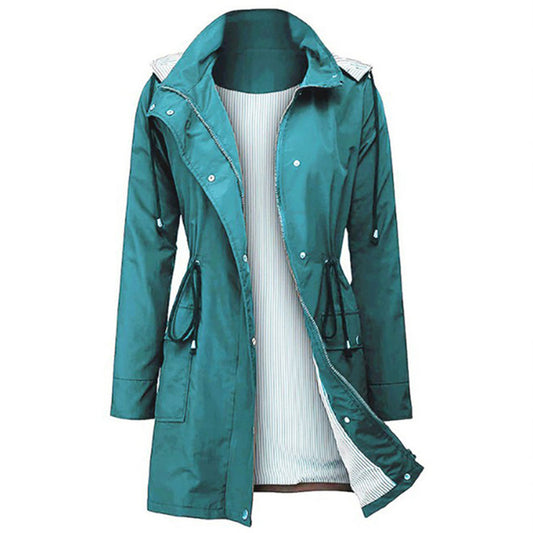Rainproof Hooded Windbreaker Jacket