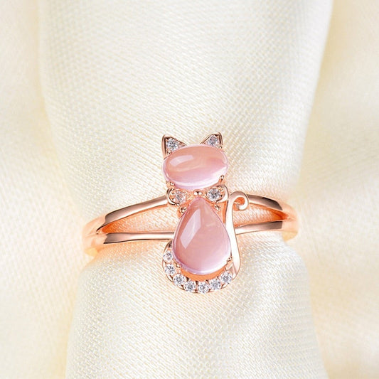 Adjustable Playful Cat Ring