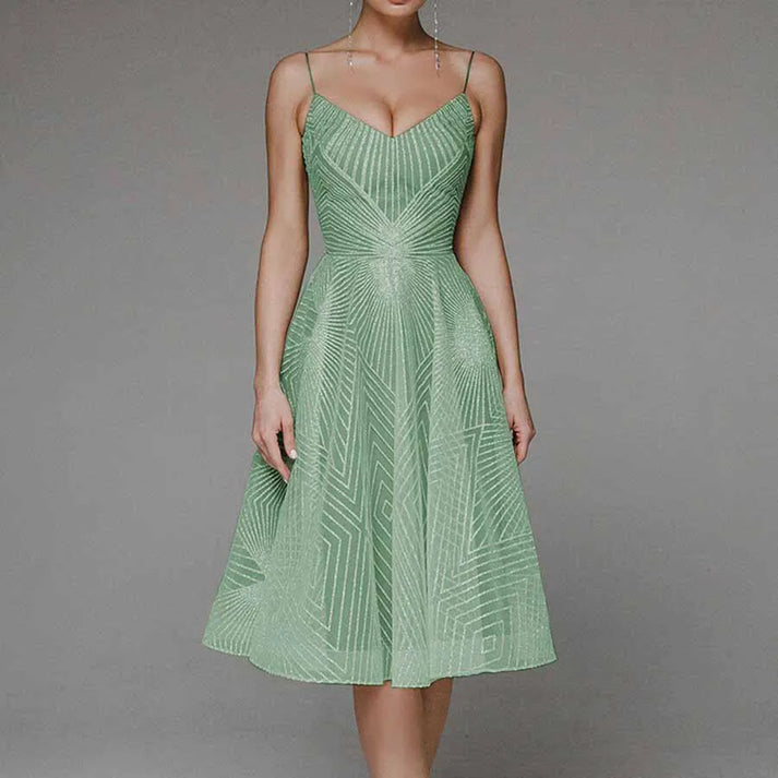 Women's Backless Elegant Sleeveless Dress