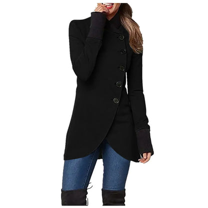 Women's split hem jacket