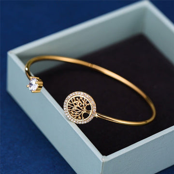 Elegant tree of life bracelet