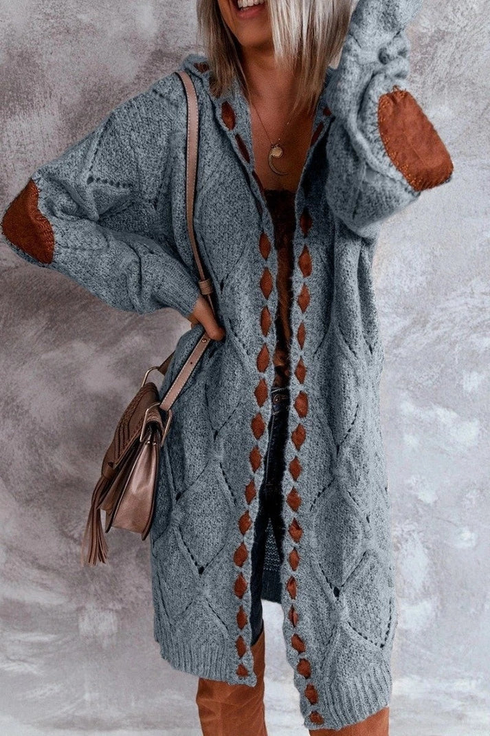 Women's elegant long cardigan