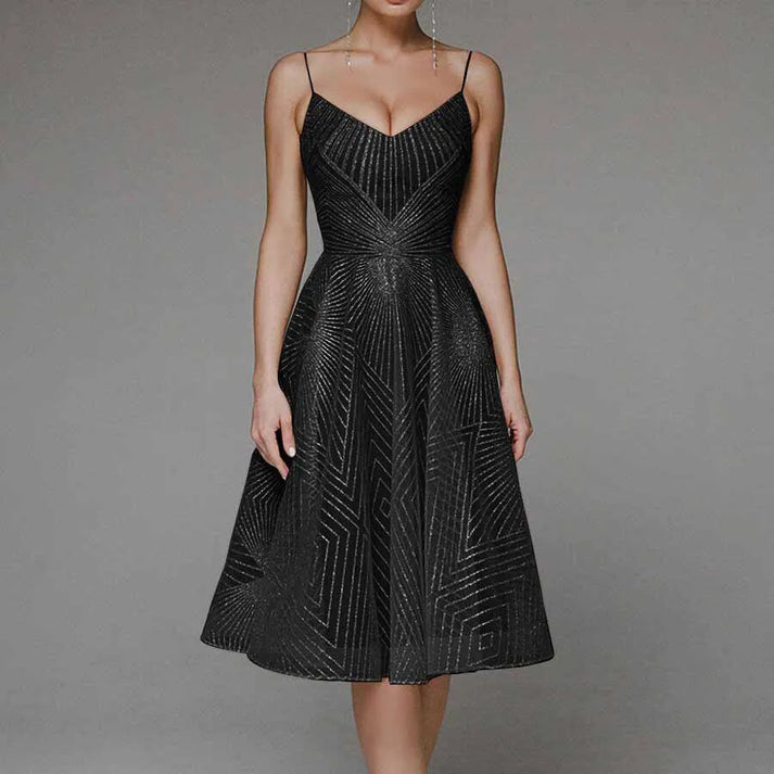 Elegant Backless Sleeveless Dress