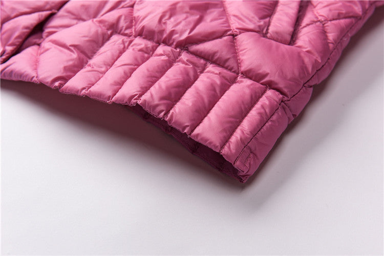 Women's lightweight buttoned fall jacket