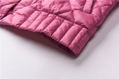 Women's lightweight buttoned fall jacket