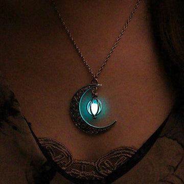 Elegant moonlight glow pendant