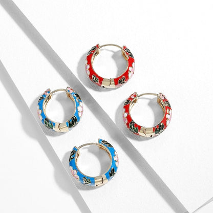 Luxurious floral adjustable rings