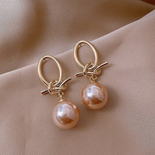 Timeless Pearl Bow Earrings