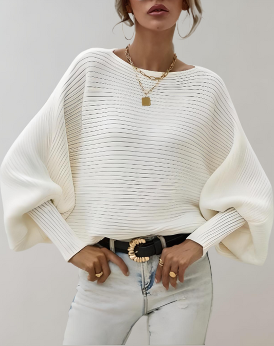 Elegant Puff Sleeve Sweater