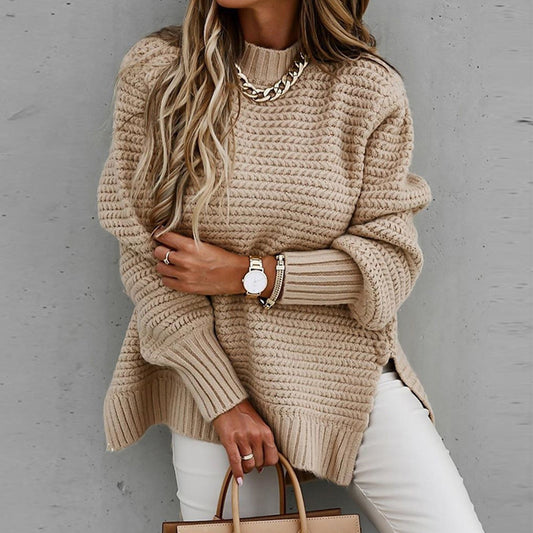 Elegant Half Neck Sweater