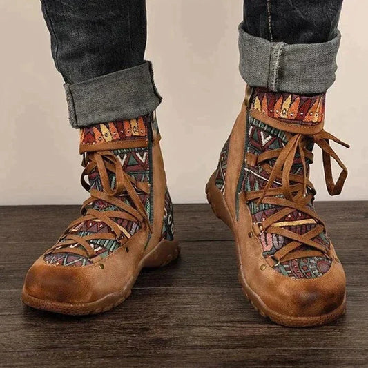 Bohemian Style Ankle Boots