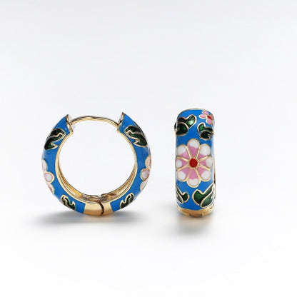 Luxurious floral adjustable rings